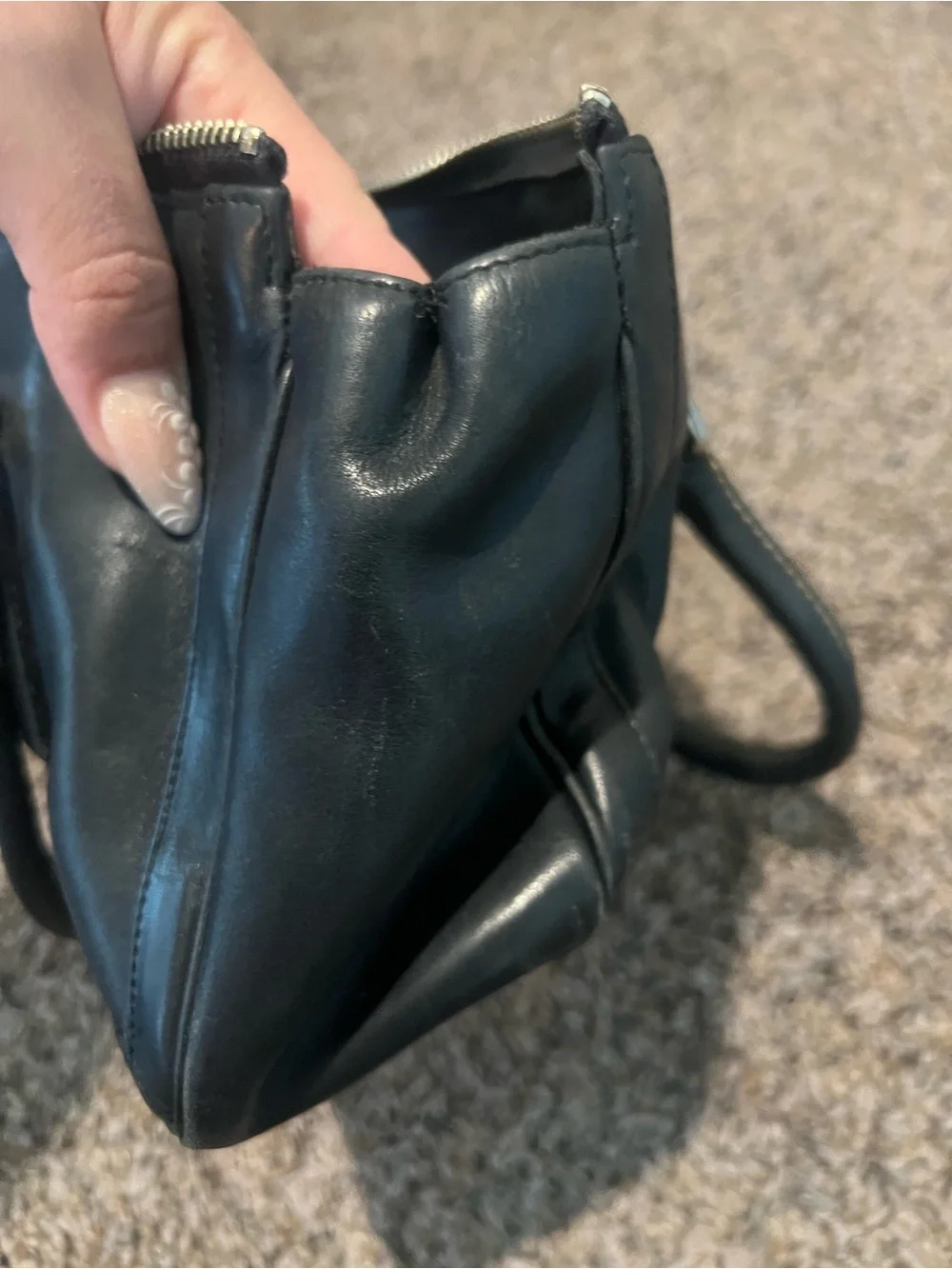 Coach Bonnie Legacy- leather handbag